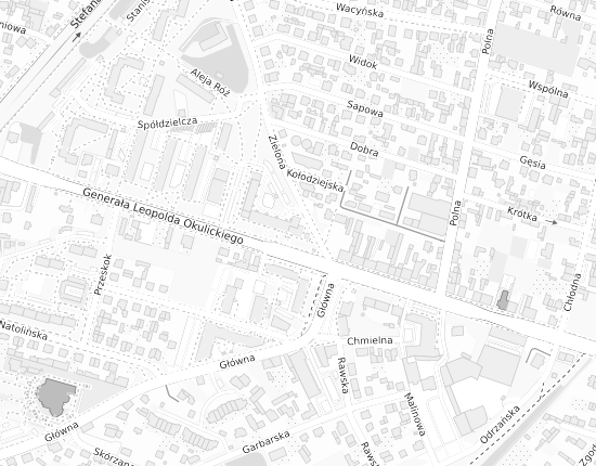 Mapa z adresem organizacji