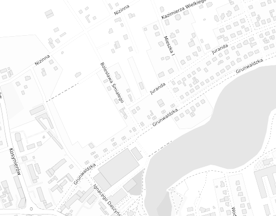Mapa z adresem organizacji
