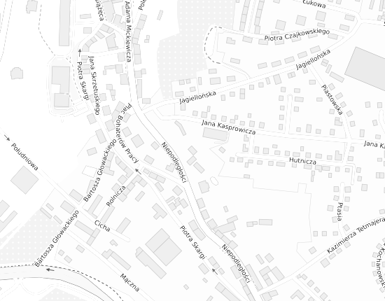 Mapa z adresem organizacji