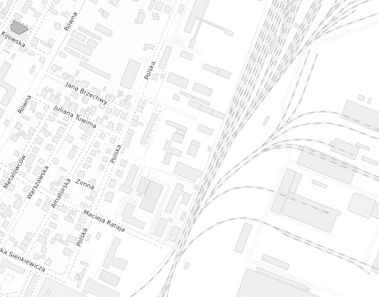 Mapa z adresem organizacji