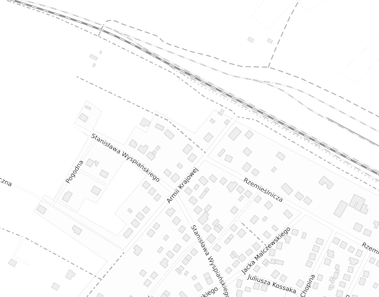 Mapa z adresem organizacji