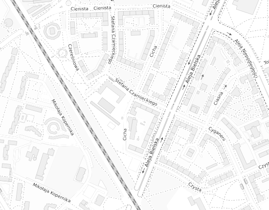 Mapa z adresem organizacji