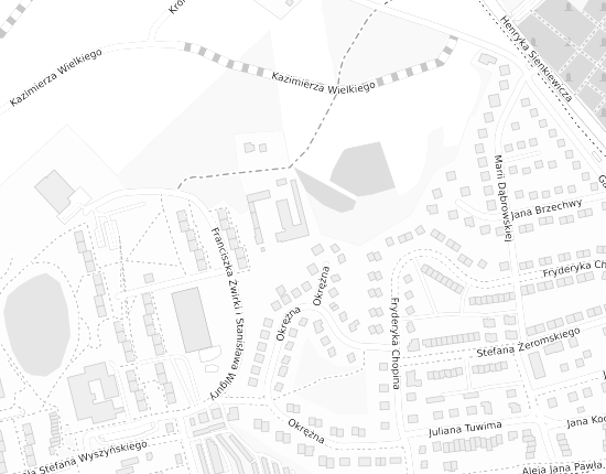 Mapa z adresem organizacji