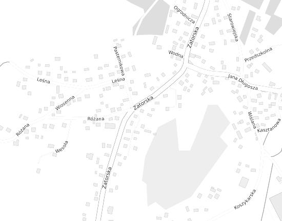 Mapa z adresem organizacji
