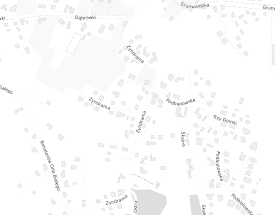 Mapa z adresem organizacji