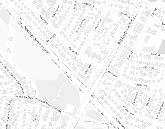 Mapa z adresem organizacji
