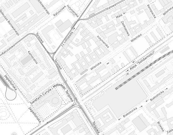 Mapa z adresem organizacji