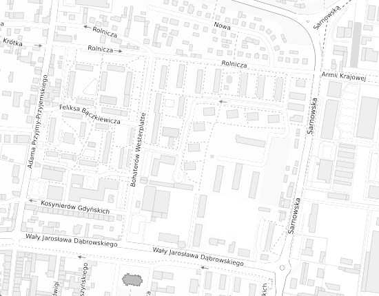 Mapa z adresem organizacji