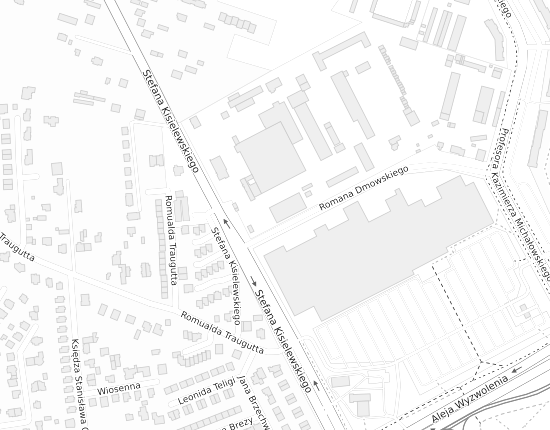 Mapa z adresem organizacji