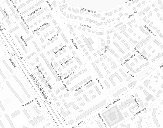 Mapa z adresem organizacji