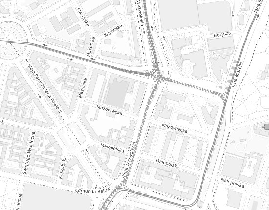 Mapa z adresem organizacji