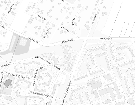 Mapa z adresem organizacji