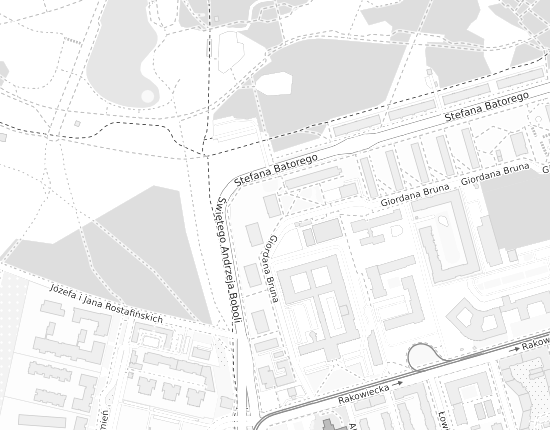 Mapa z adresem organizacji