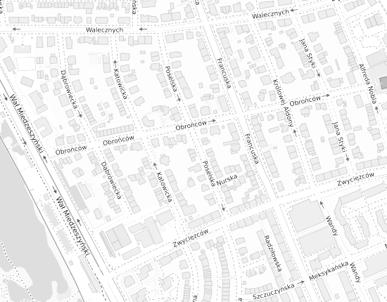 Mapa z adresem organizacji