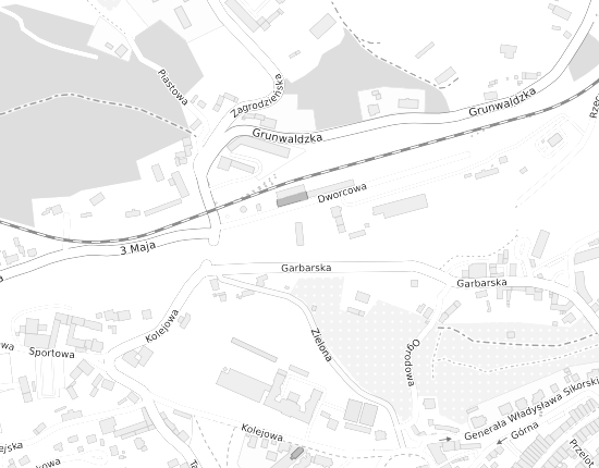 Mapa z adresem organizacji