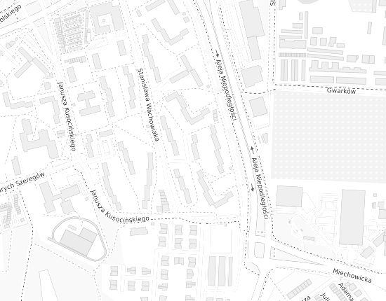 Mapa z adresem organizacji