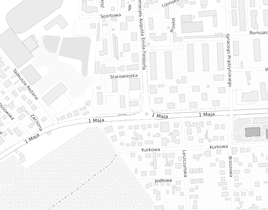 Mapa z adresem organizacji
