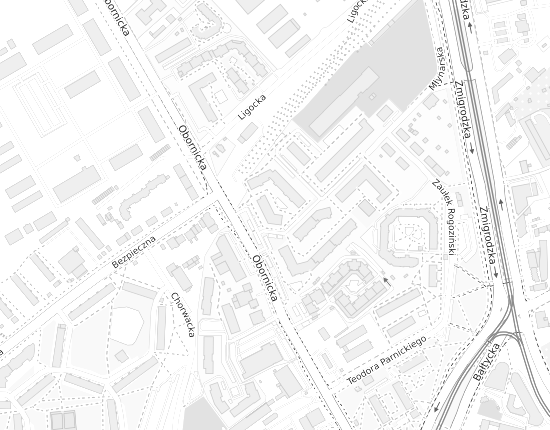 Mapa z adresem organizacji
