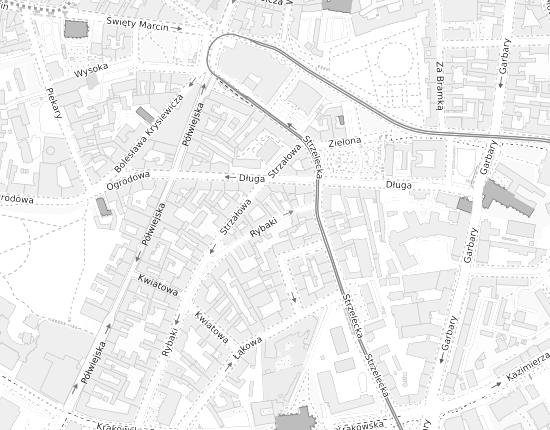 Mapa z adresem organizacji
