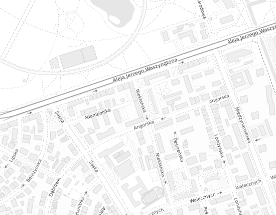 Mapa z adresem organizacji