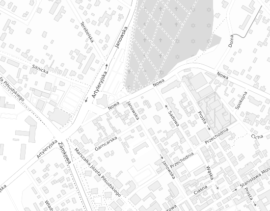 Mapa z adresem organizacji