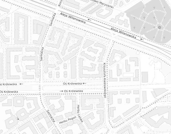 Mapa z adresem organizacji
