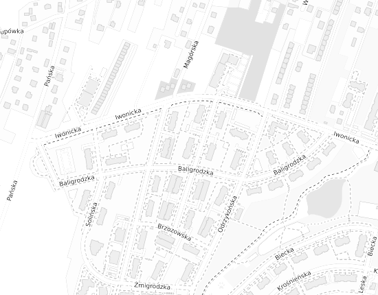 Mapa z adresem organizacji