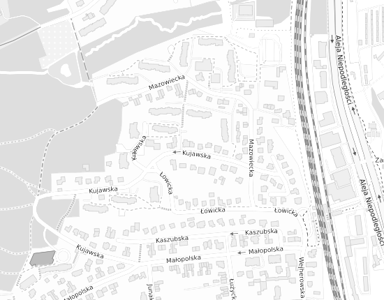Mapa z adresem organizacji