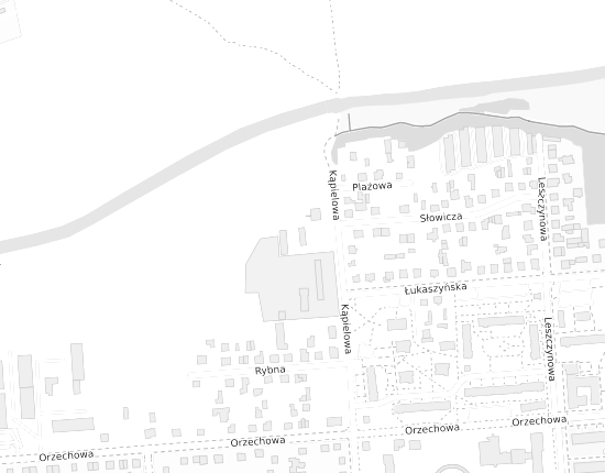 Mapa z adresem organizacji
