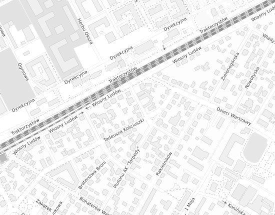 Mapa z adresem organizacji