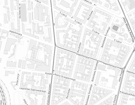 Mapa z adresem organizacji