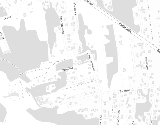 Mapa z adresem organizacji