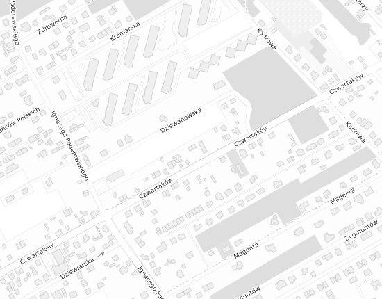 Mapa z adresem organizacji