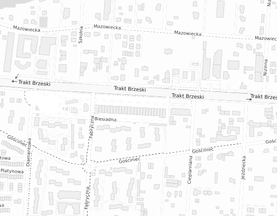 Mapa z adresem organizacji