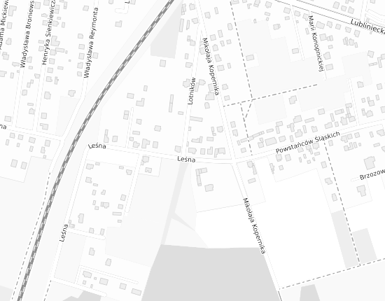 Mapa z adresem organizacji