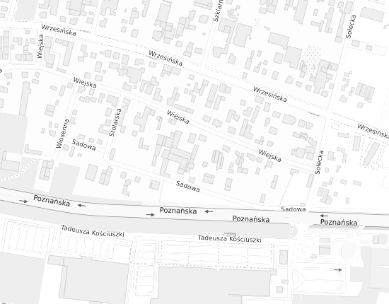 Mapa z adresem organizacji