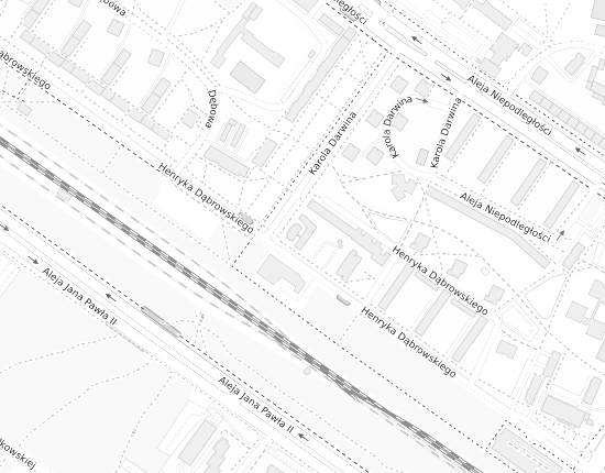 Mapa z adresem organizacji
