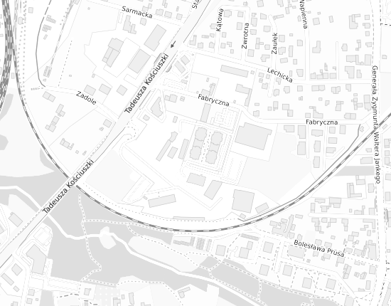 Mapa z adresem organizacji