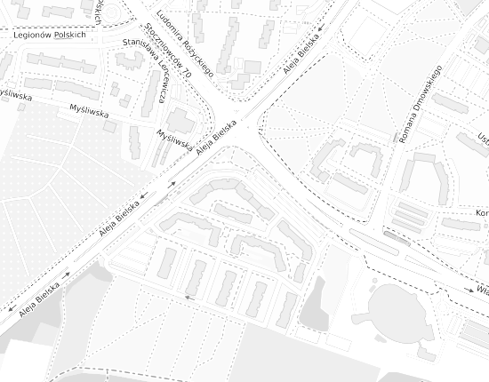 Mapa z adresem organizacji