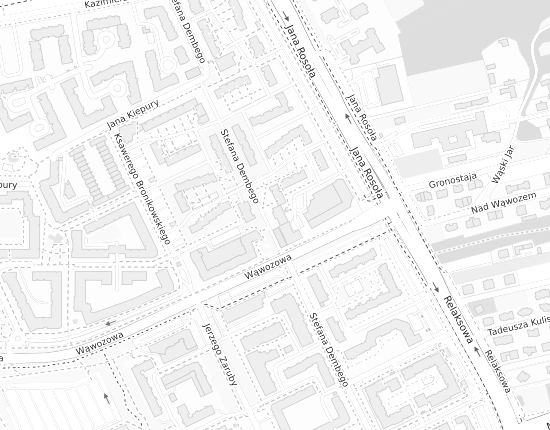 Mapa z adresem organizacji