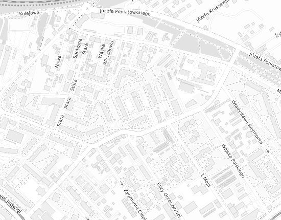 Mapa z adresem organizacji