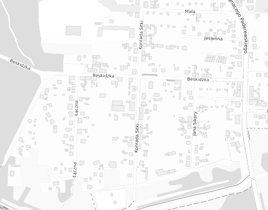 Mapa z adresem organizacji