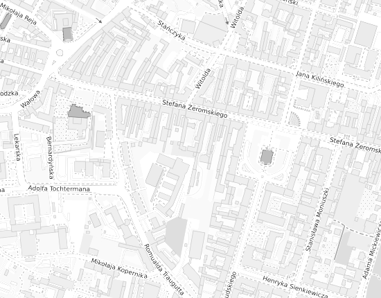 Mapa z adresem organizacji