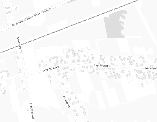 Mapa z adresem organizacji