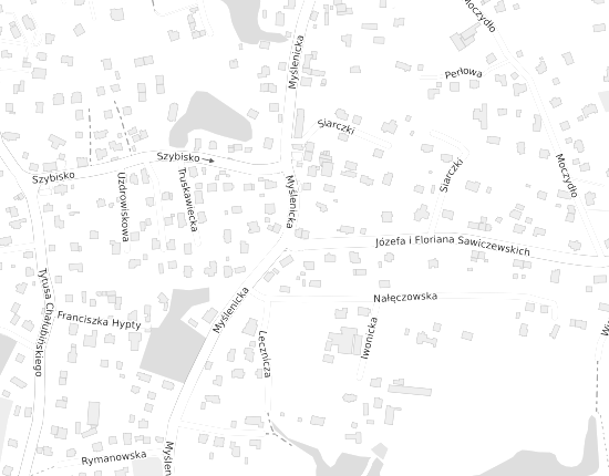 Mapa z adresem organizacji