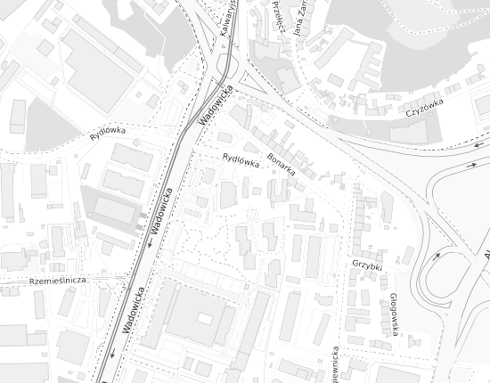 Mapa z adresem organizacji