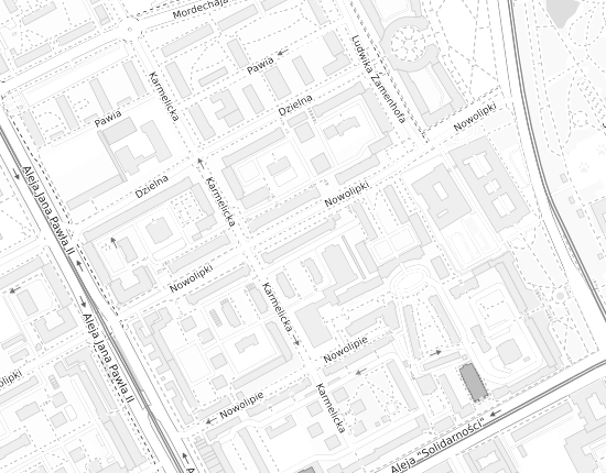 Mapa z adresem organizacji