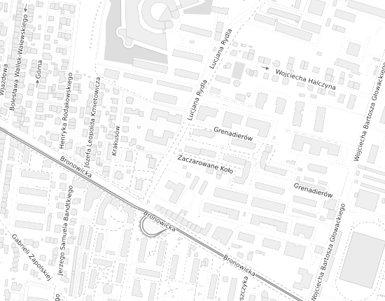 Mapa z adresem organizacji