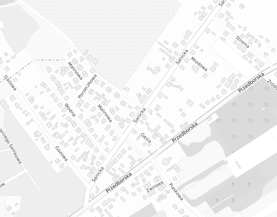 Mapa z adresem organizacji