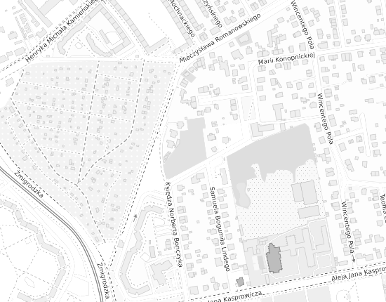 Mapa z adresem organizacji